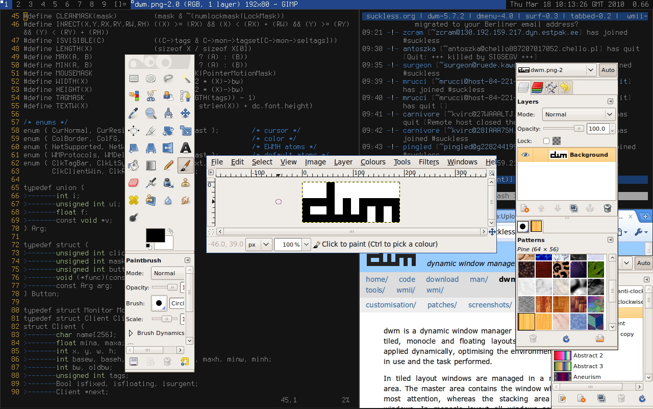 linux mouseless window manager